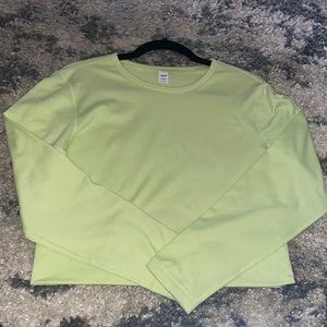 Old navy neon cozecore crop top